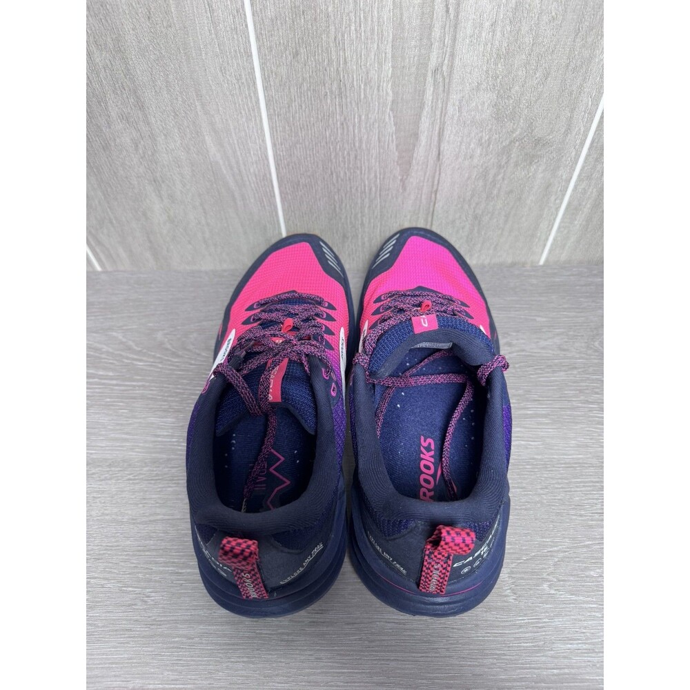 Brooks Cascadia 16 Women's Trail Running Shoes Pink Navy Blue Purple Size 8.5 - Picture 5 of 9